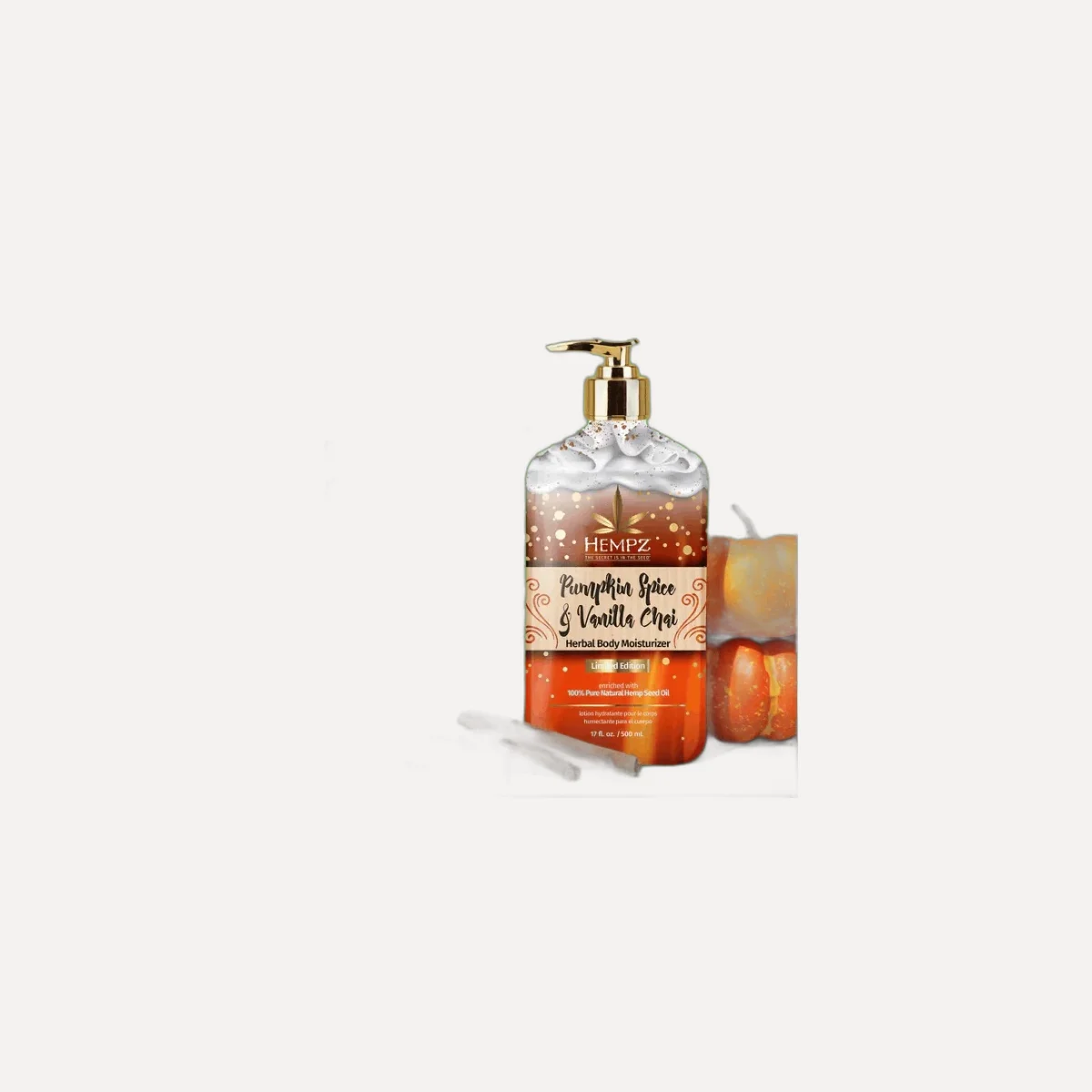 Hempz pumpkin spice vanilla chai Лимитированный лосьон тыква и ваниль